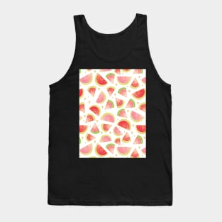 Watermelon Slices & Hearts Tank Top